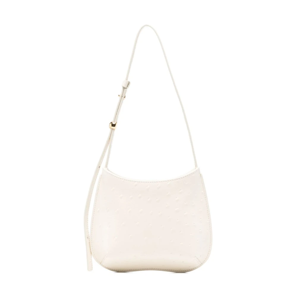 Jacquemus Women's White Shoulder Bags, One Size, Le Petit Bisou Shoulder Bag