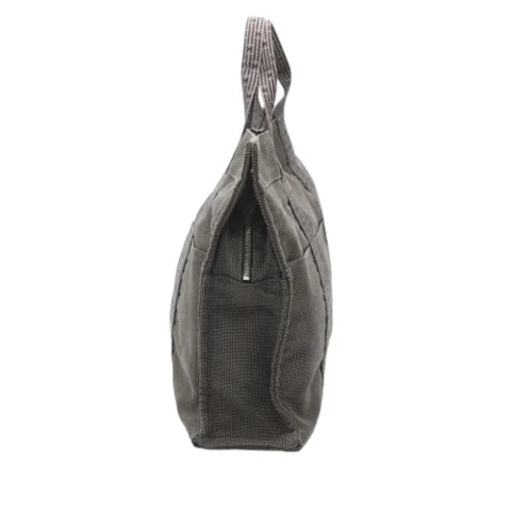 Hermès Vintage Pre-owned Fabric totes Black Dames