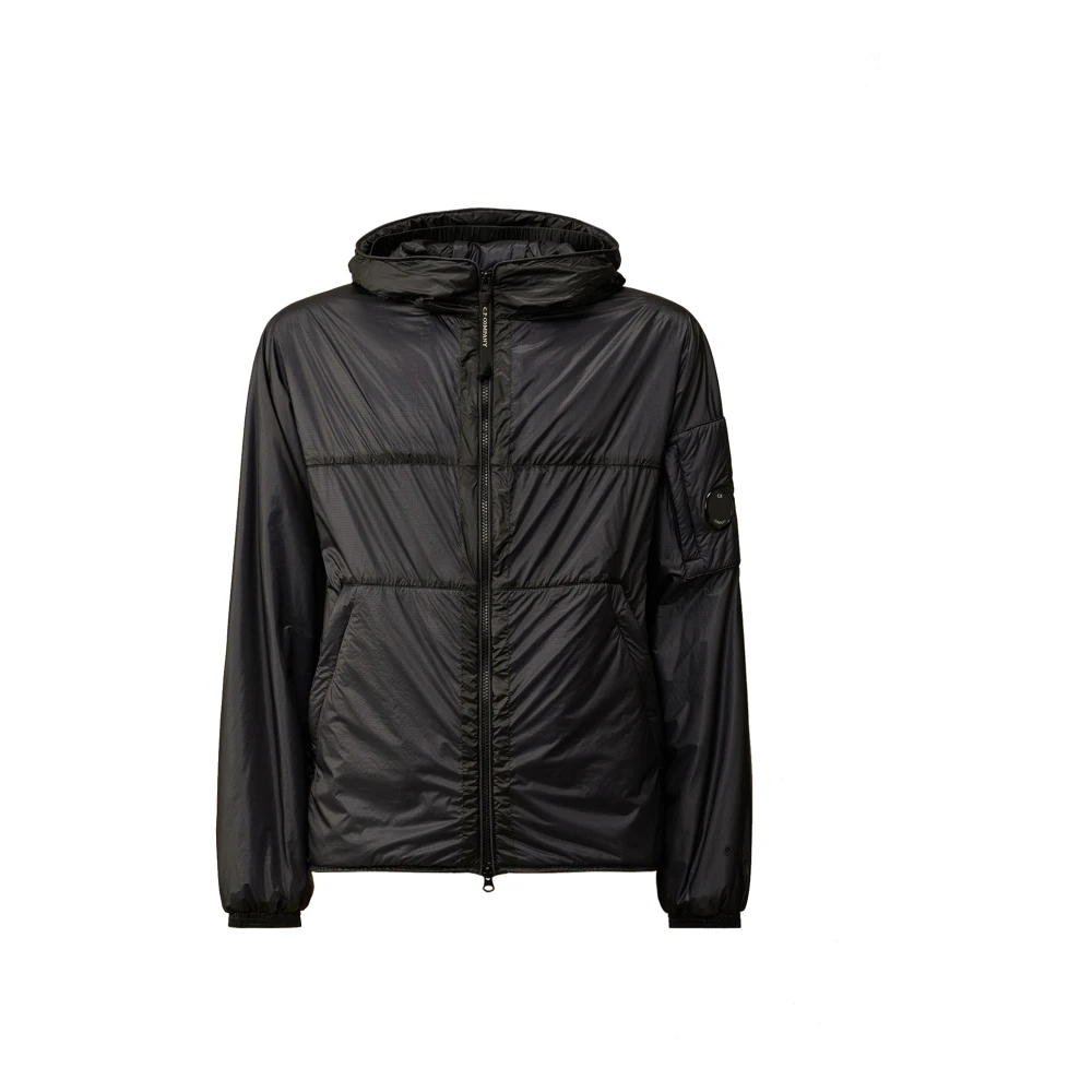C.P. Company Lichtgewicht Primaloft Jas met Capuchon Blue Heren