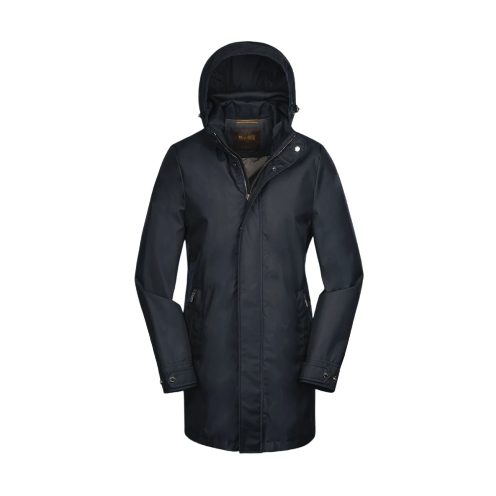 Moorer - Coats > Parkas - Blue - Moorer - Modalova
