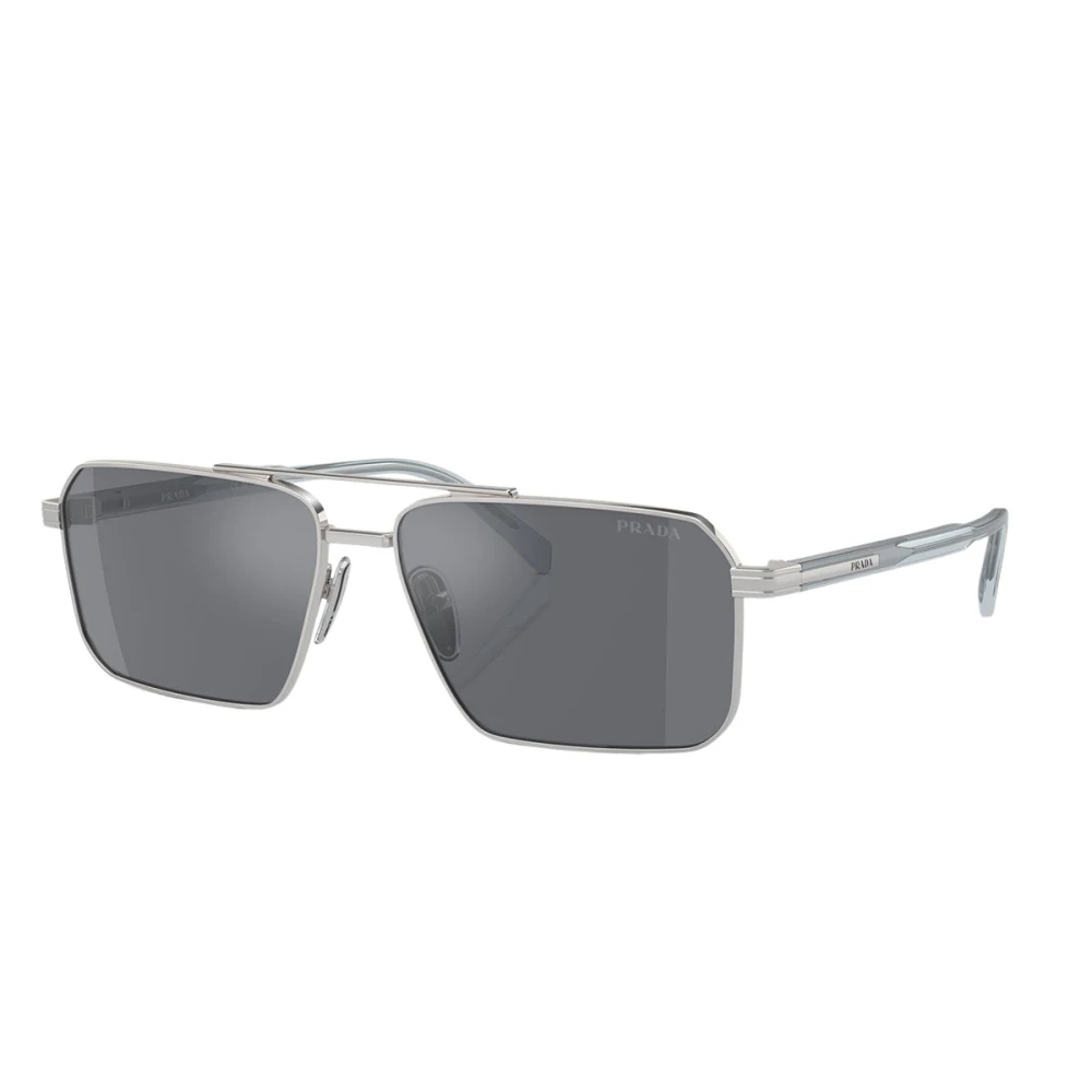 Prada Unisex Gray Sunglasses, 61 Mm, Pra57s Sunglasses