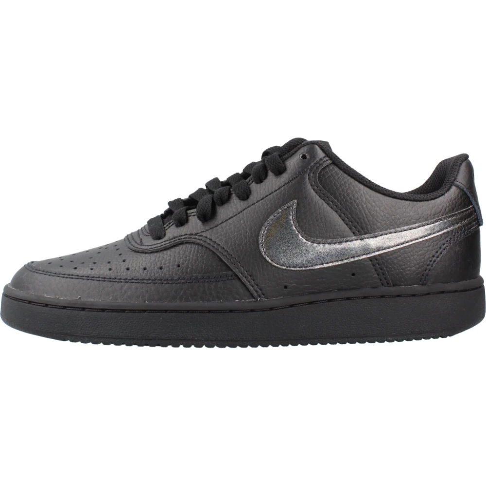 Nike Donna Nero - Court Vision Low - Sport - 37 1/2 Eu
