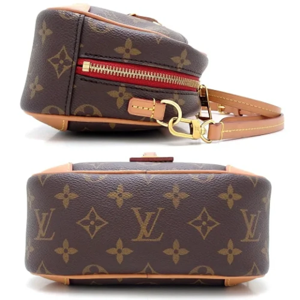 Louis Vuitton Vintage Pre-owned Canvas shoulder-bags Brown Dames
