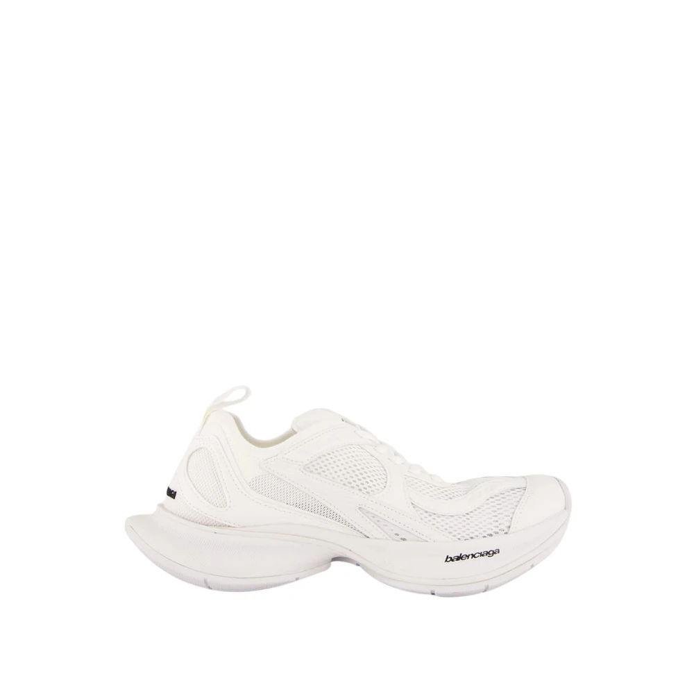 Balenciaga Witte Circuit Sneakers Lichtgewicht Sportschoenen Dames Schoenen