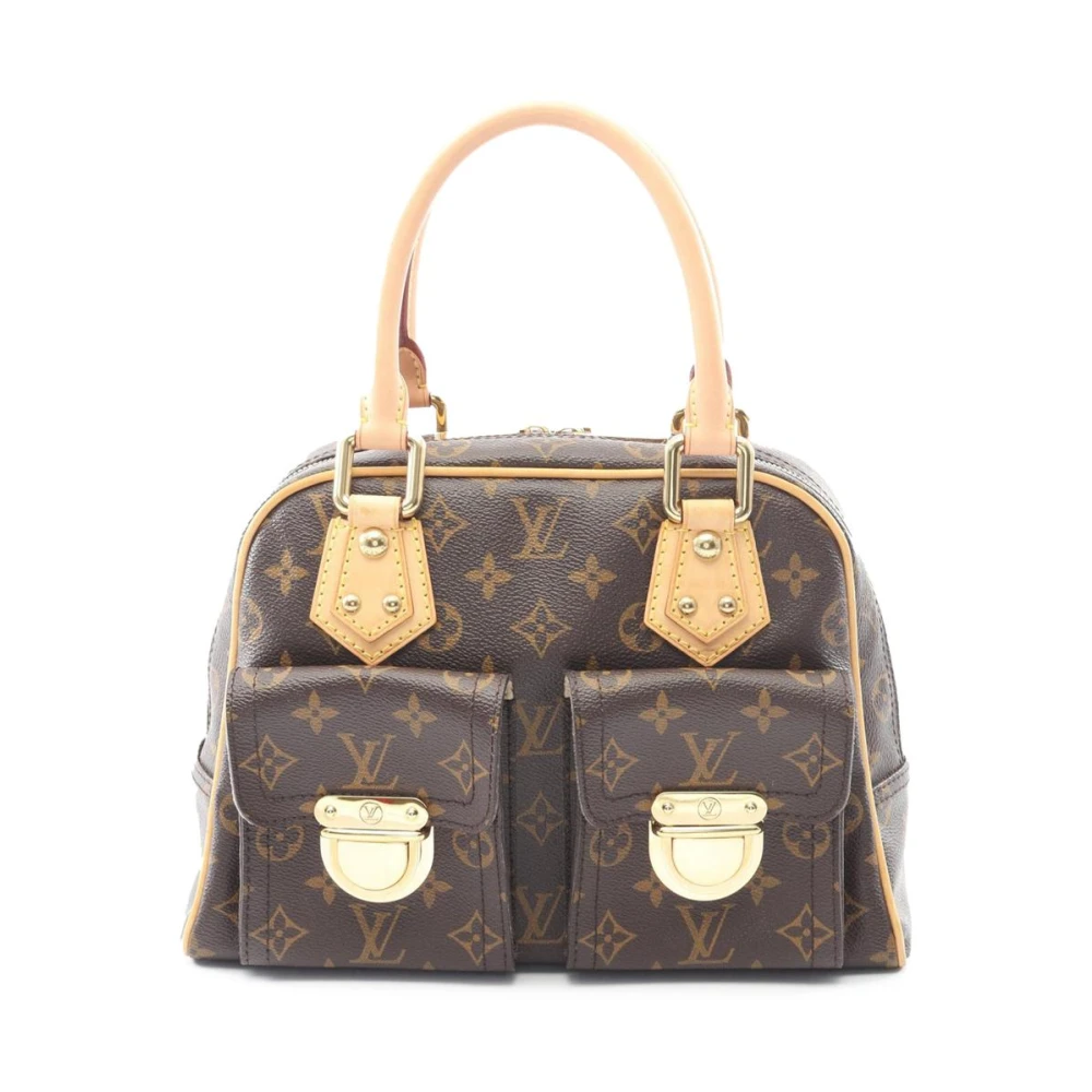 Louis Vuitton Vintage Women's Brown Pre-Owned Monogram Canvas Speedy Handbag