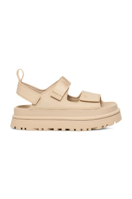 beige-flade-sandaler-med-gylden-glod