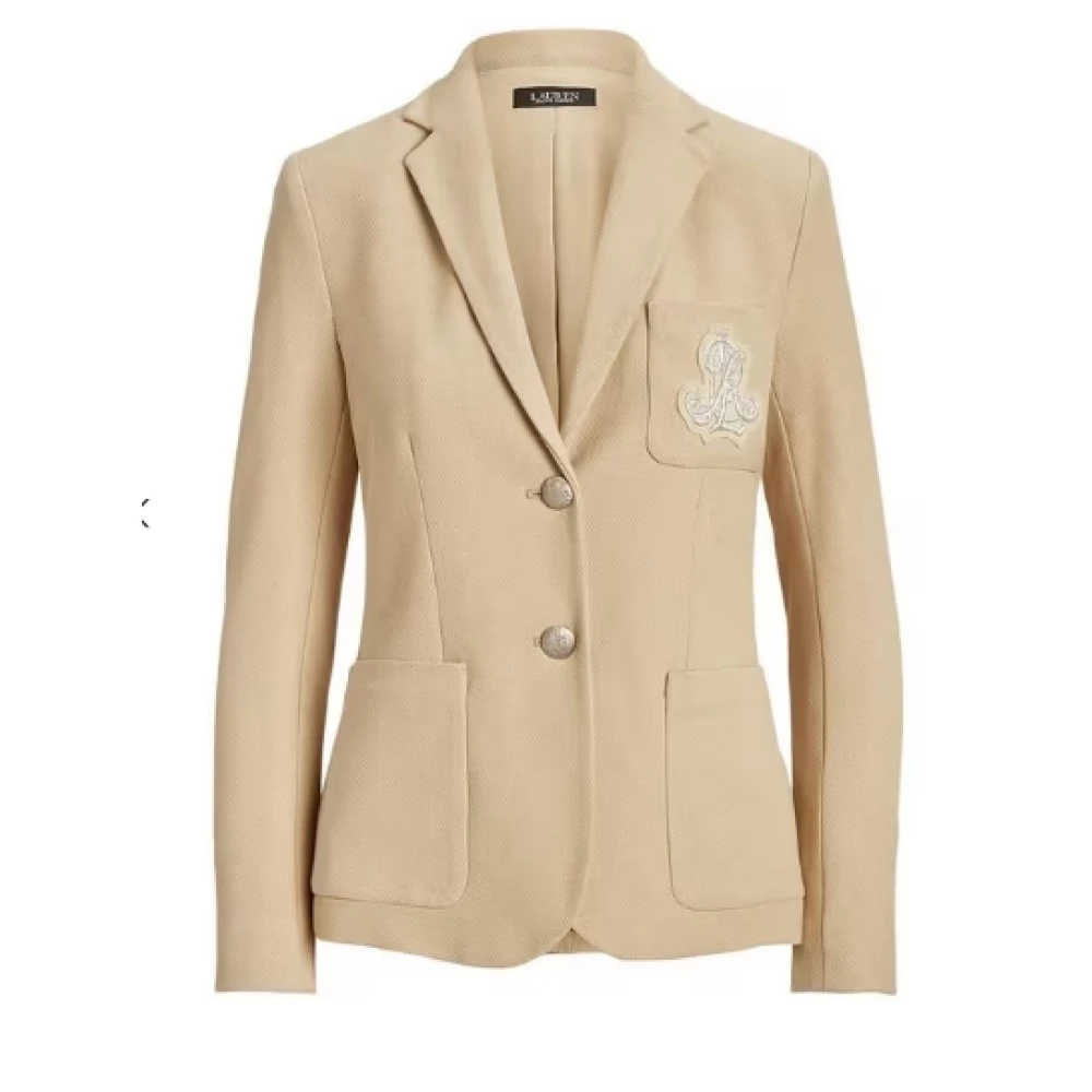 Ralph Lauren Blazer Beige Dames