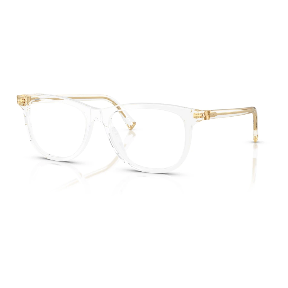 Miu MU 01Wv 15Z1O1 Optical Frame White Dames