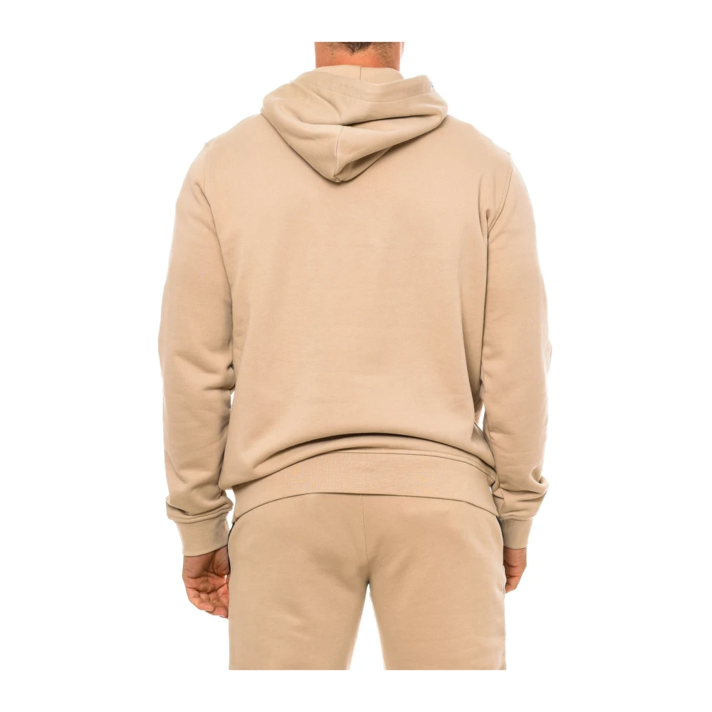 Karl Lagerfeld Hoodie met ritszak Brown Heren