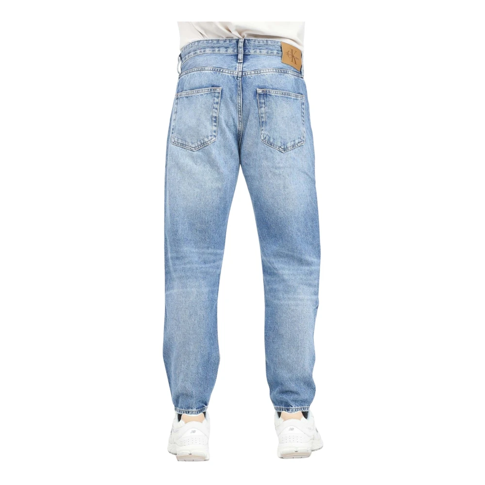 Calvin Klein Jeans Vintage versleten denim jeans Blue Heren