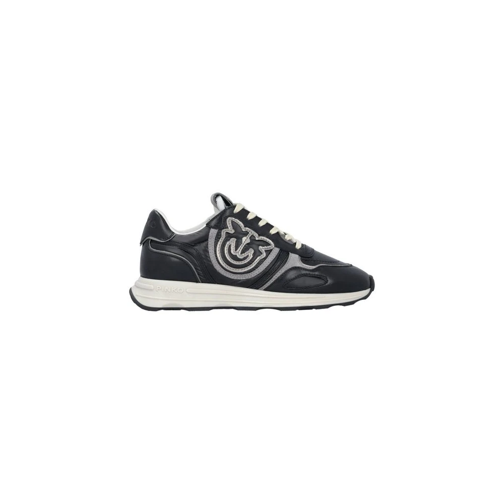 Pinko , Sneakers, Female, Black, 8 Uk, Zoe 01 Sneaker
