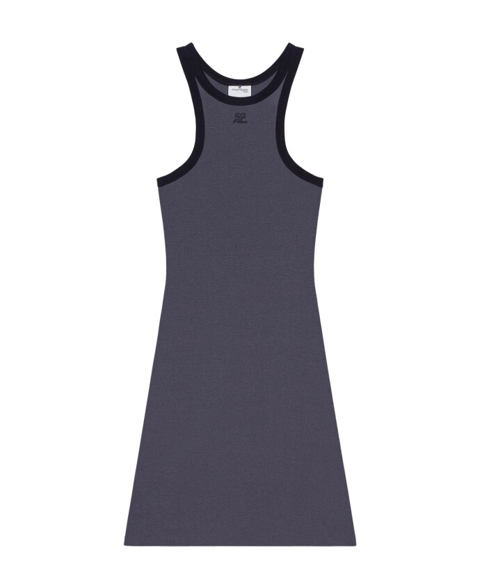 steel-blue-sleeveless-racerback-dress