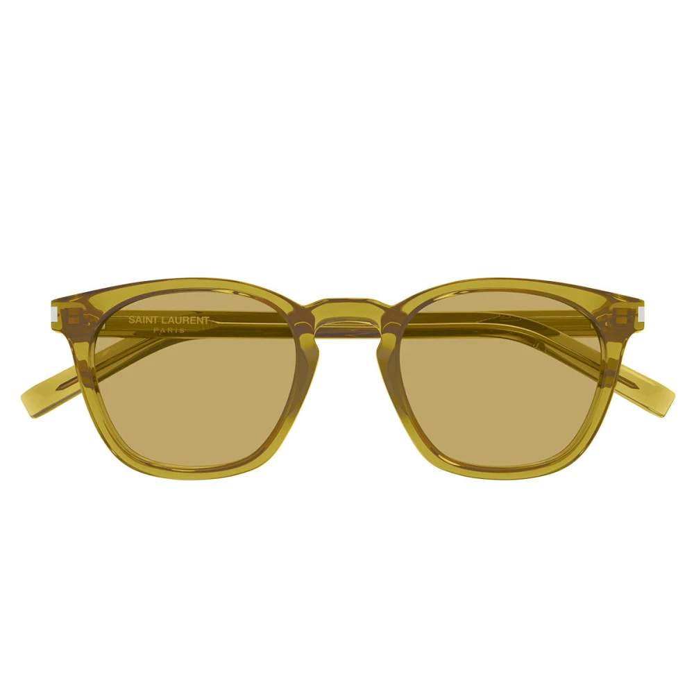 Saint Laurent Unisex Green Sunglasses, 49 Mm, Sl 28 Sunglasses