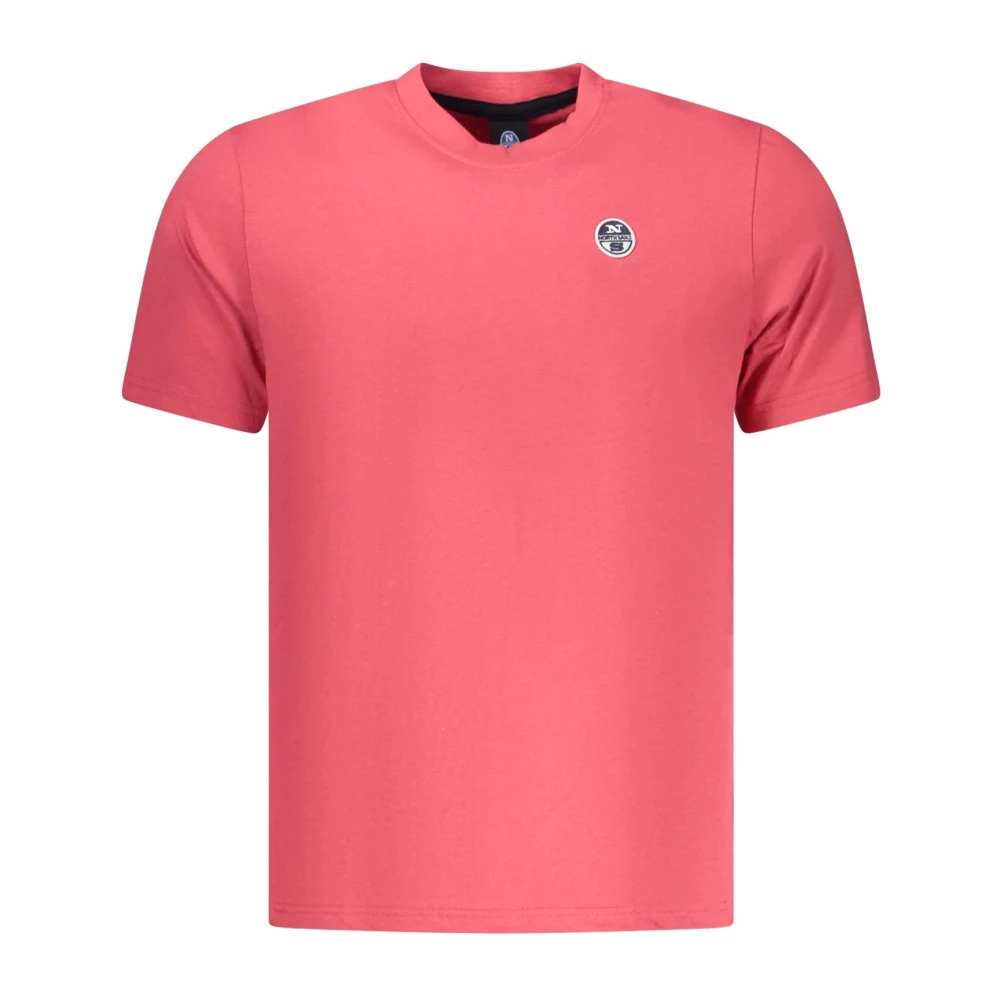 North Sails Röd Kortärmad T-Shirt