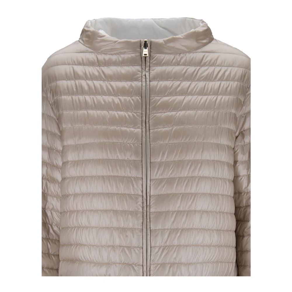 Herno Omkeerbare donsjas met rits Beige Dames