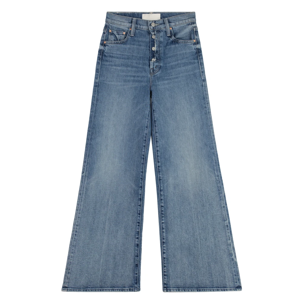 Mother Hoge Taille Flared Jeans Blue Dames