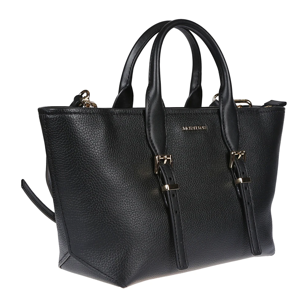 Michael Kors Moore Satchel Tote Tas Black Dames