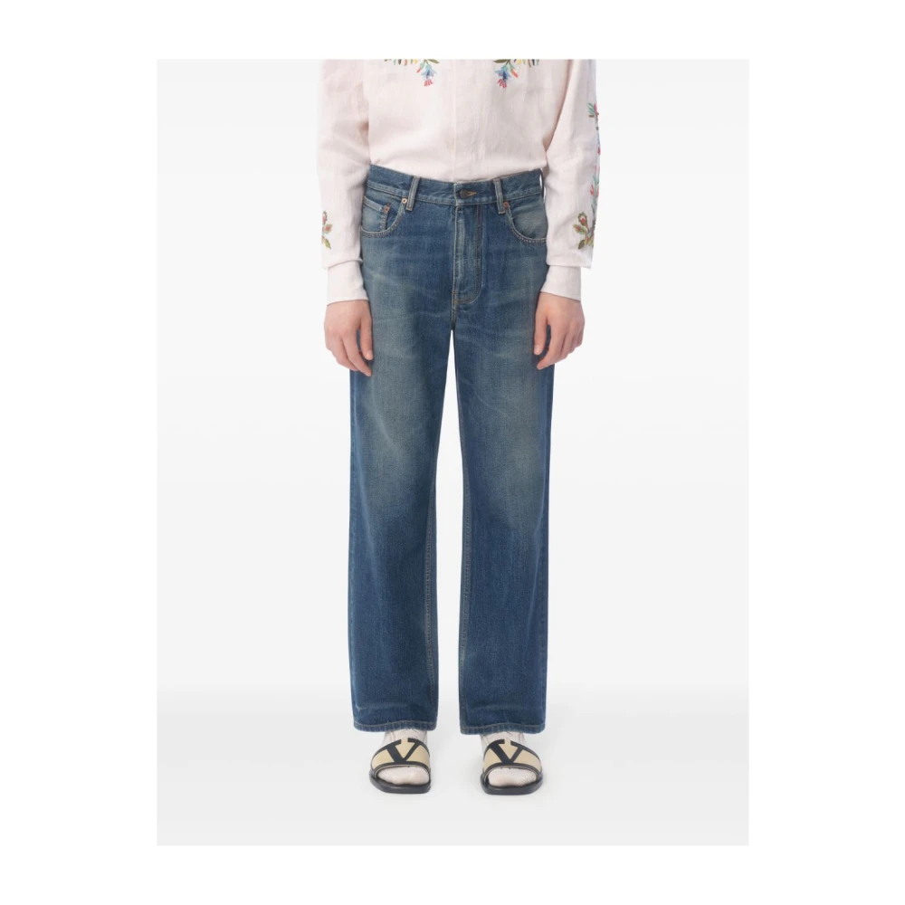 Valentino Garavani Jeans met vijf zakken Blue Heren