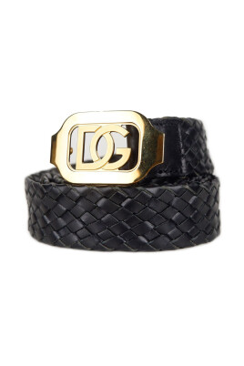 black-woven-calfskin-belt-with-dg-logo