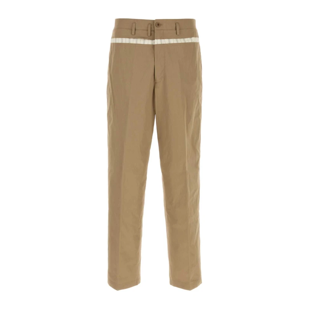 Maison Margiela Men's Brown Chinos, M, Chino Trousers