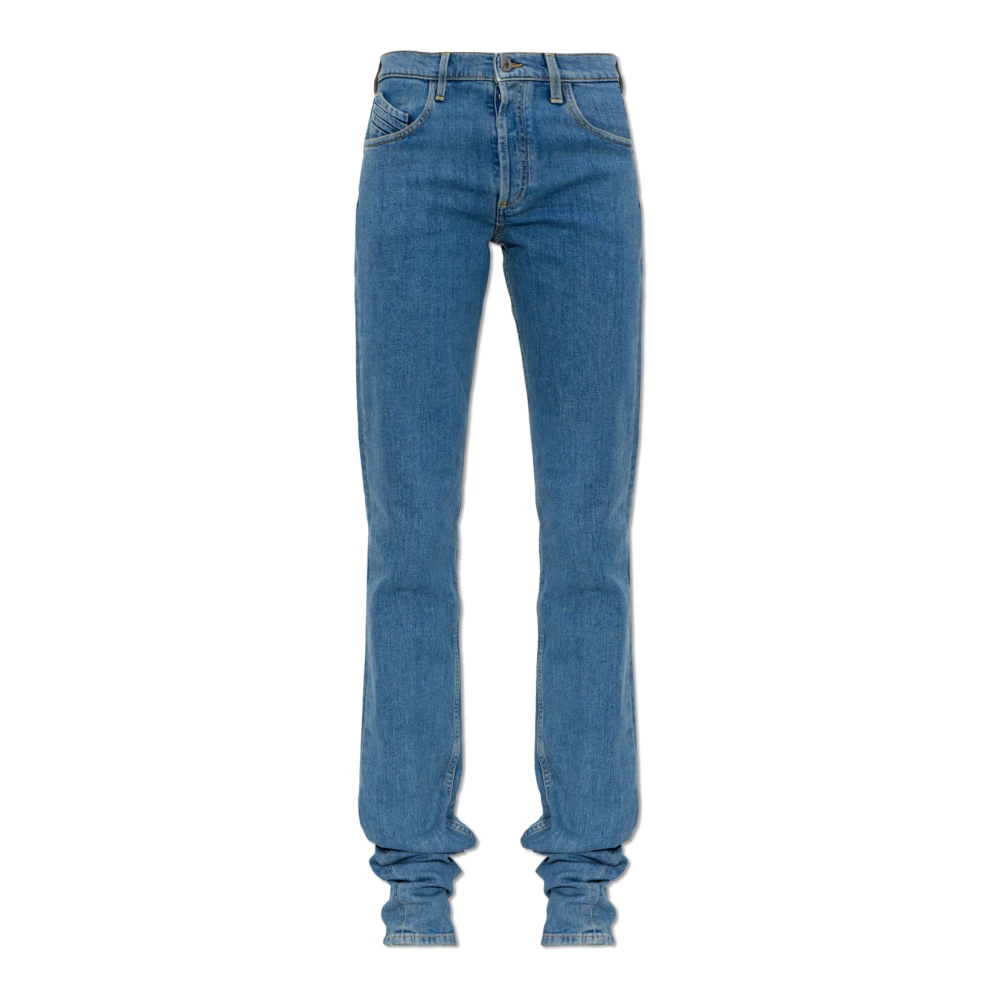 The Attico Women's Blue Slim Fit Jeans, W26, Skinny Jeans