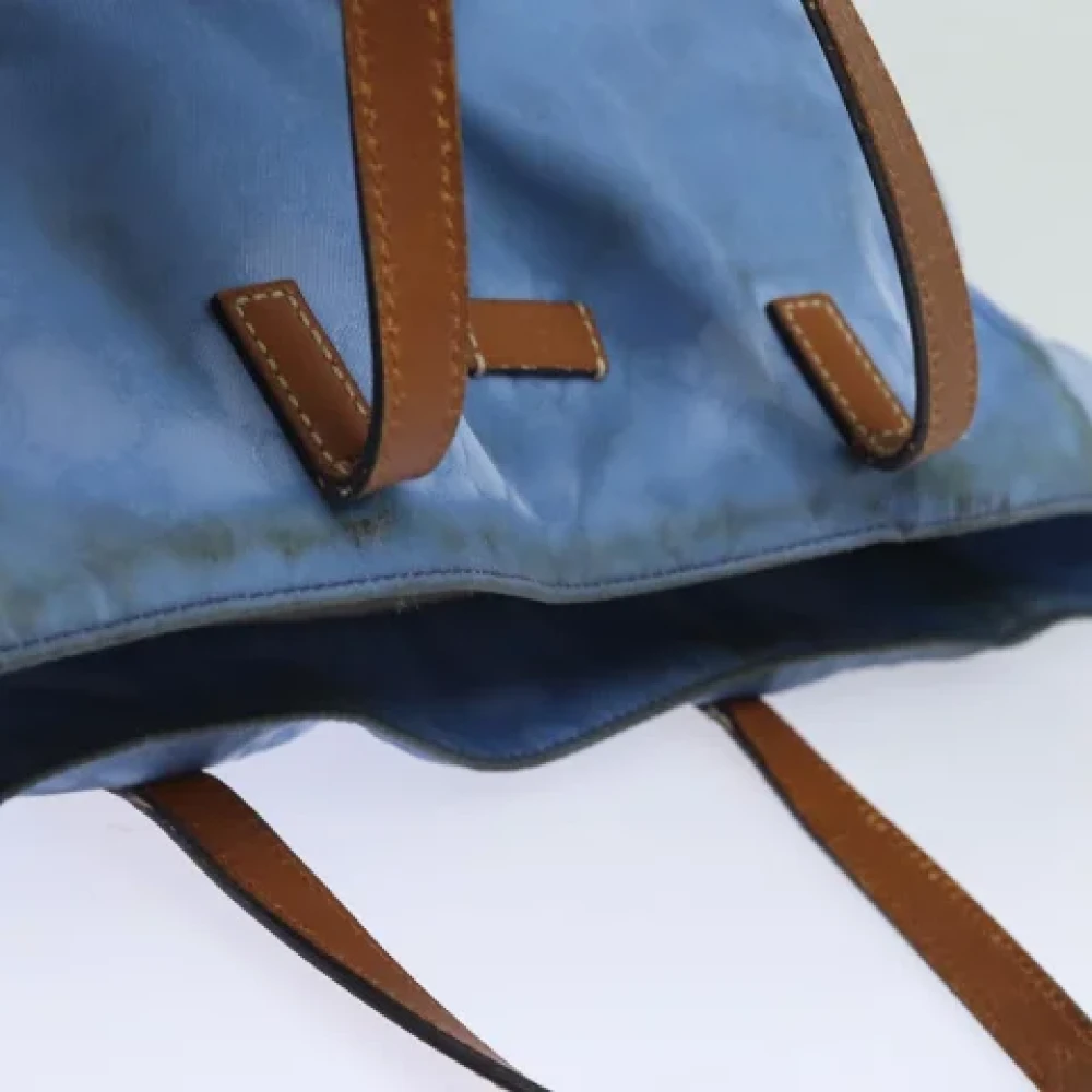 Gucci Vintage Pre-owned Canvas totes Blue Dames