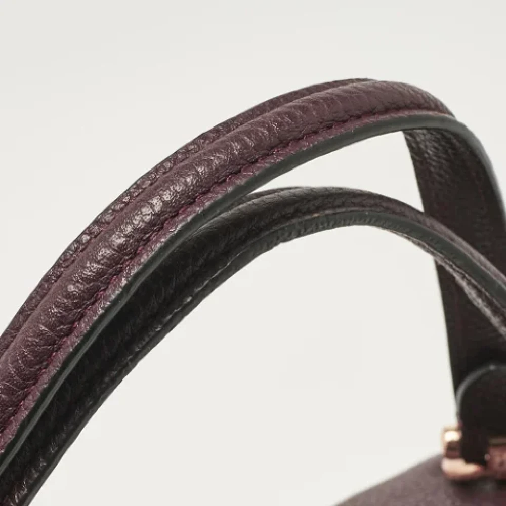 Coach Pre-owned Leather totes Purple Dames