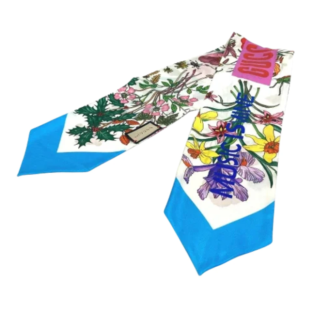 Gucci Vintage Pre-owned Fabric scarves Multicolor Dames