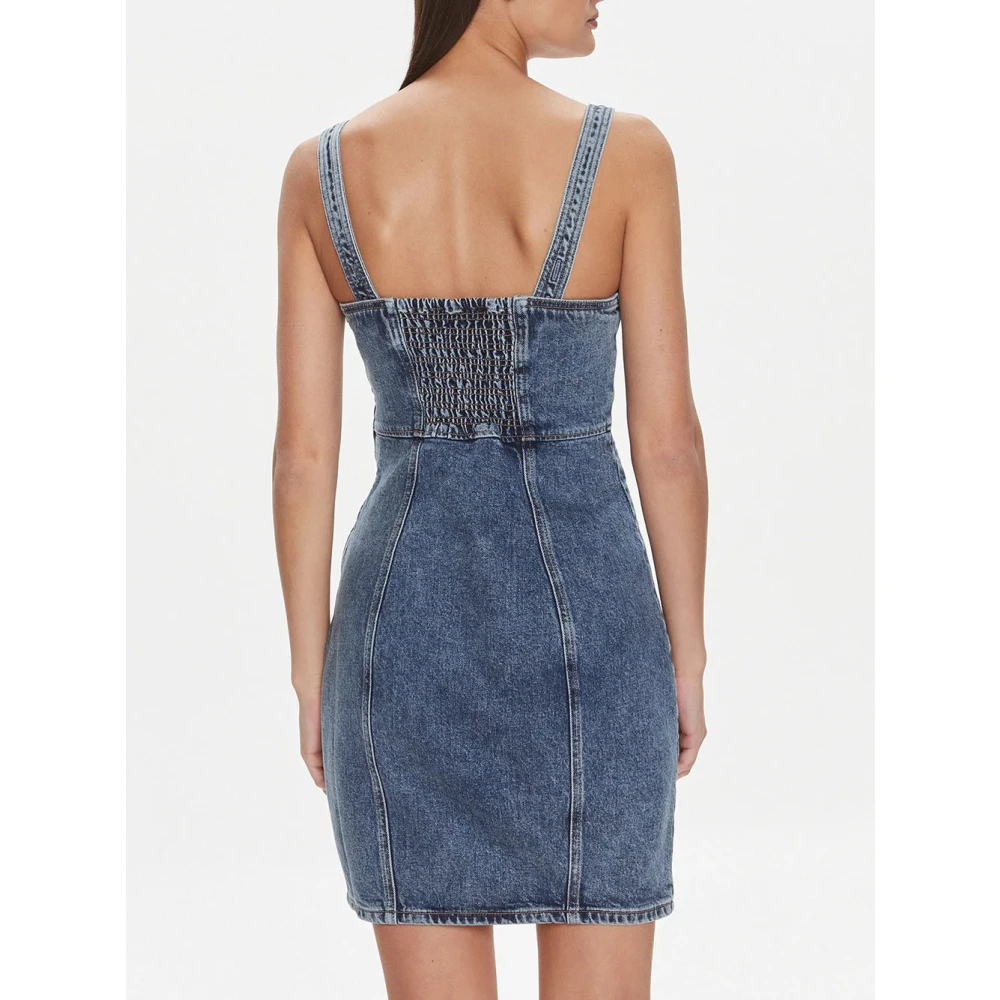 Tommy Hilfiger Dames Denim Jurk Set Blue Dames