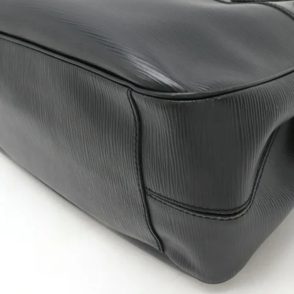 Louis Vuitton Vintage Pre-owned Leather handbags Black Dames