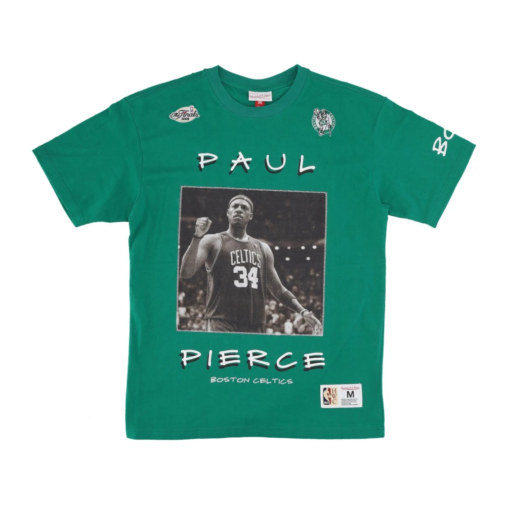 Mitchell & Ness Boston Celtics Vintage Tee Paul Pierce Green Heren