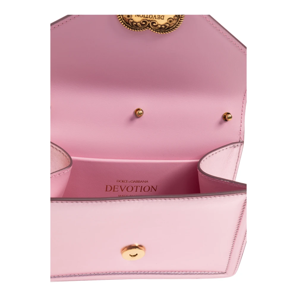 Dolce & Gabbana Devotion Kleine schoudertas Pink Dames