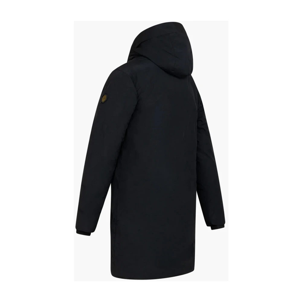 Cruyff Lange Parka Winterjas Heren Zwart Black Heren