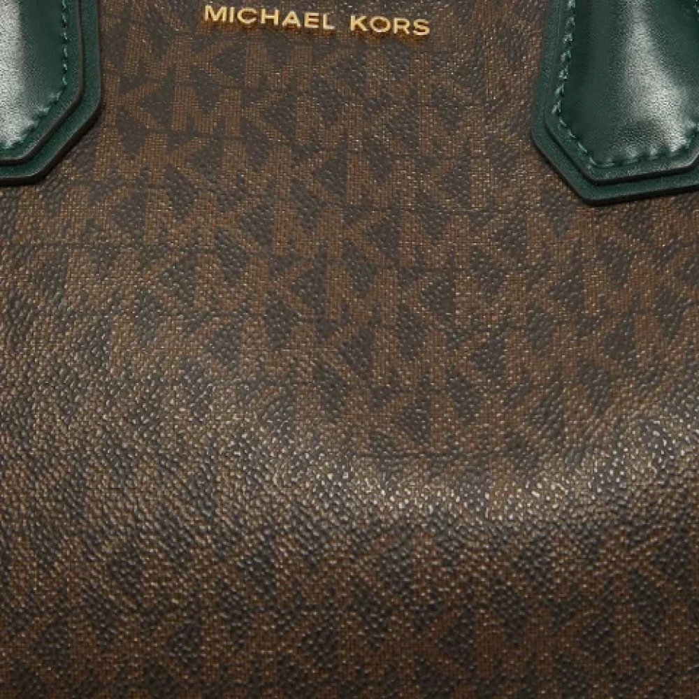 Michael Kors Pre-owned Canvas handbags Green Dames