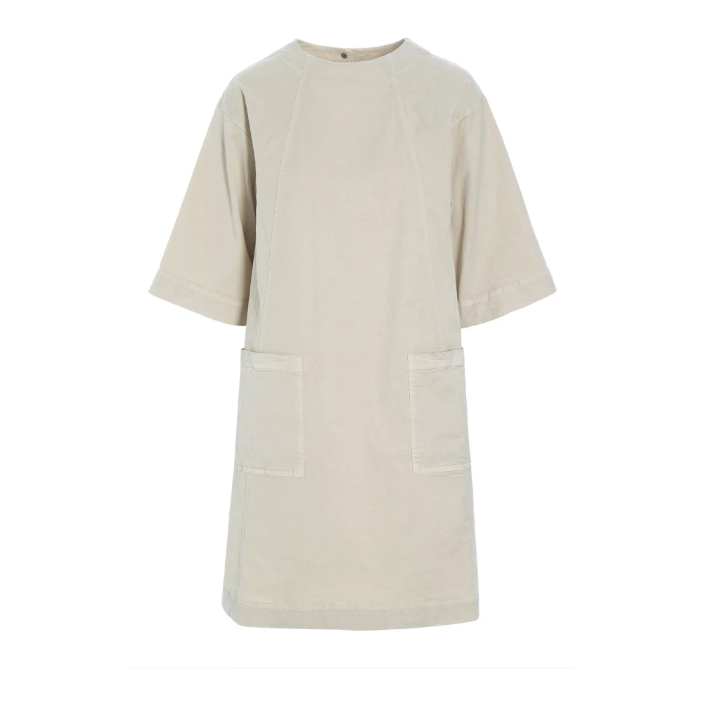 Bitte Kai Rand Wabi Oversize Klänning Ivory Beige, Dam