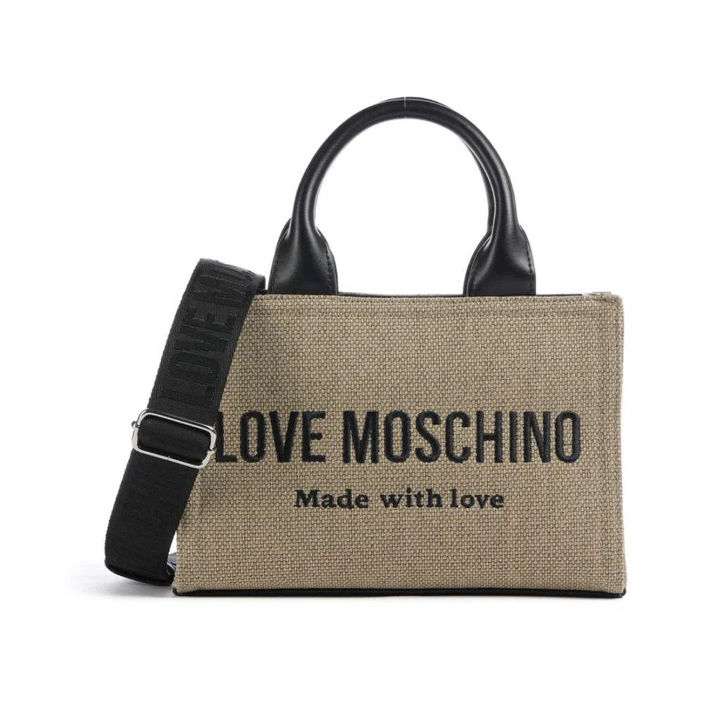 Love Moschino Women's Beige 2Way Handbag