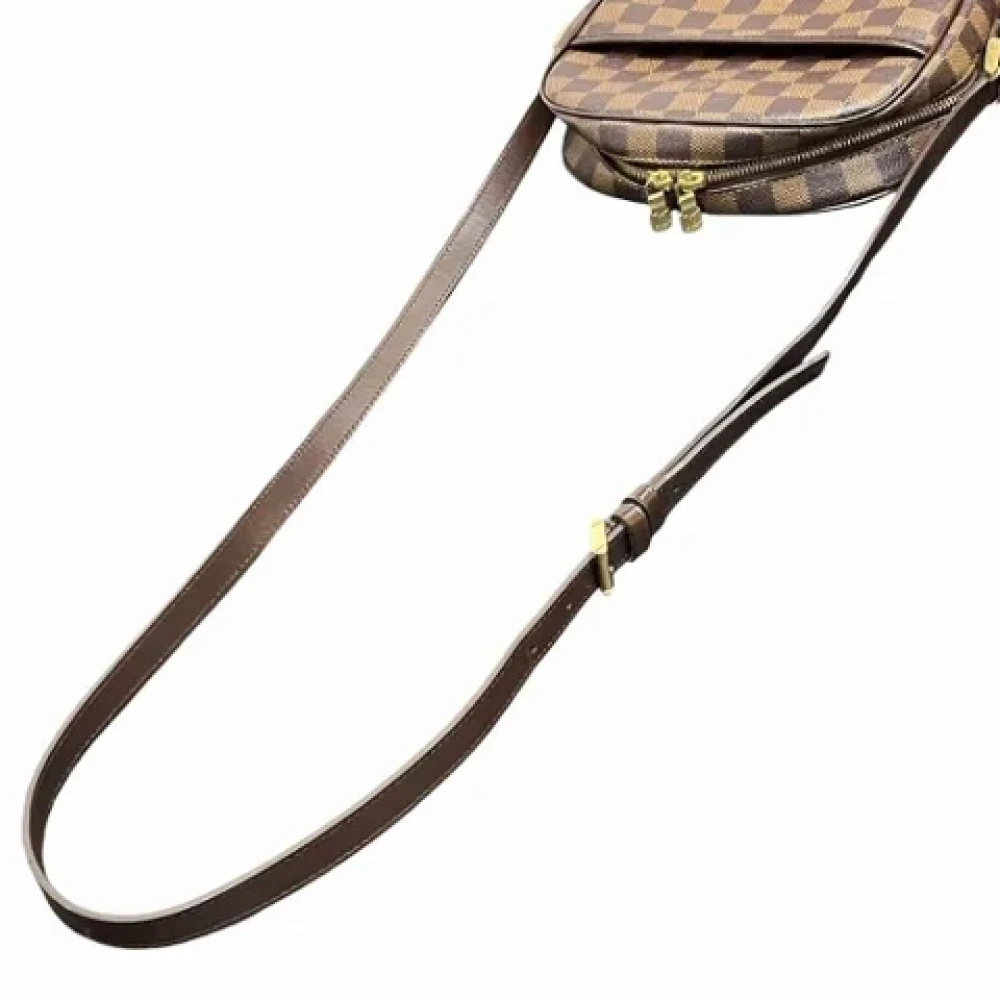 Louis Vuitton Vintage Pre-owned Fabric shoulder-bags Brown Dames