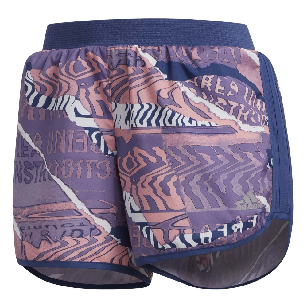 Adidas Marathon 20 City Clash Shorts Purple Dames