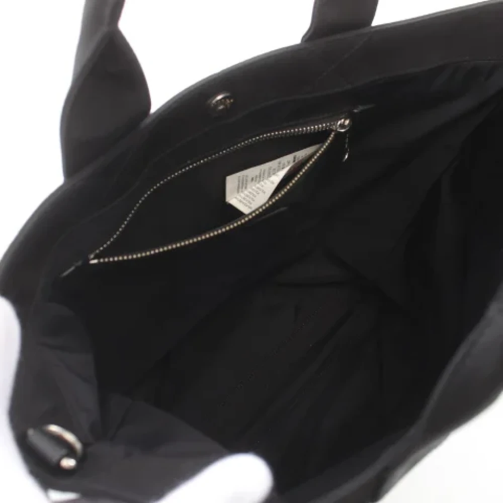 Burberry Vintage Pre-owned Canvas handbags Black Dames