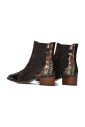 bronze-snake-print-chelsea-boots