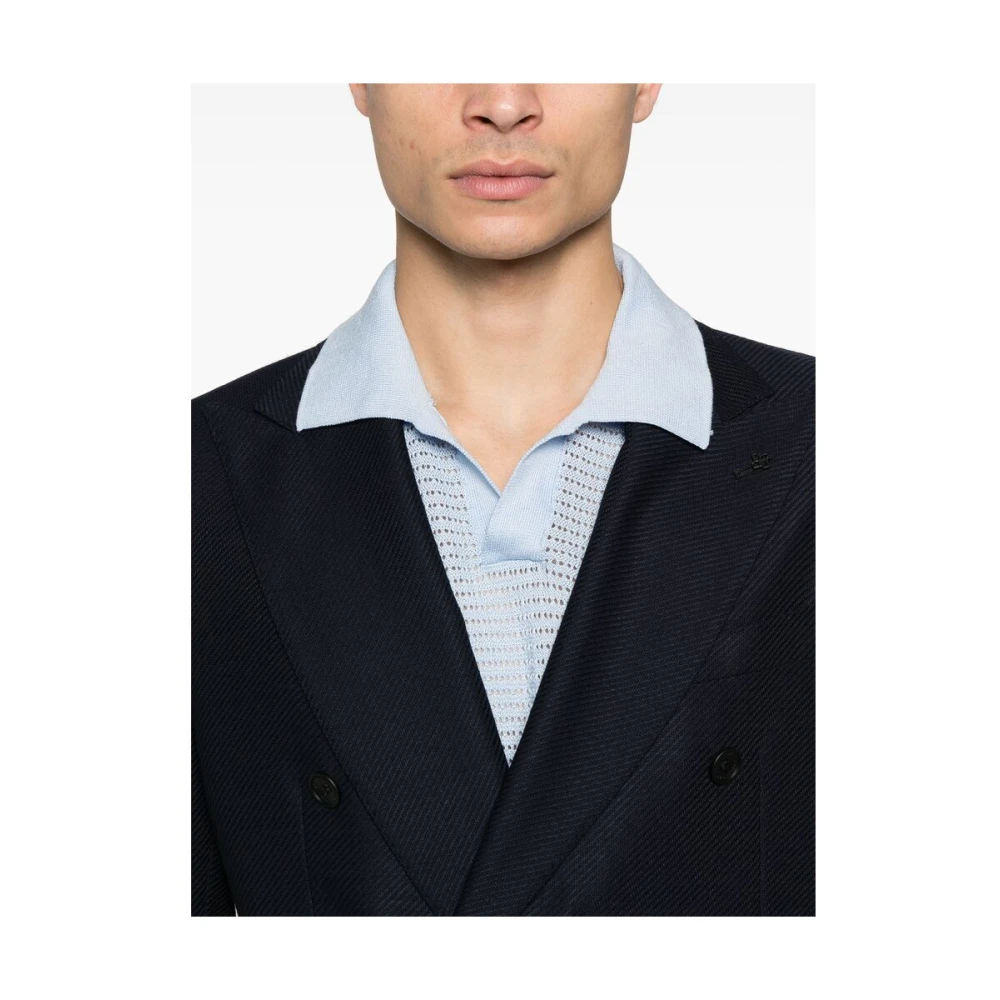 Tagliatore Jas Blue Heren