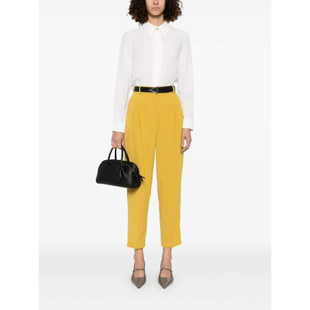 Elisabetta Franchi Ivoor Shirt Dameskleding White Dames
