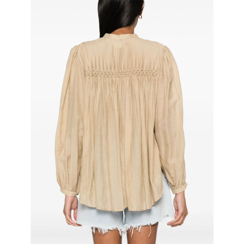 Isabel Marant Étoile Stijlvolle Top voor Vrouwen Beige Dames