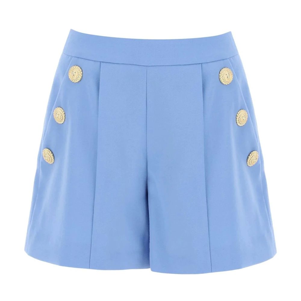 Balmain Shorts Blue Dames