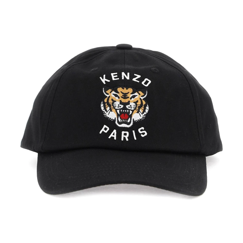 Kenzo Caps Black Heren