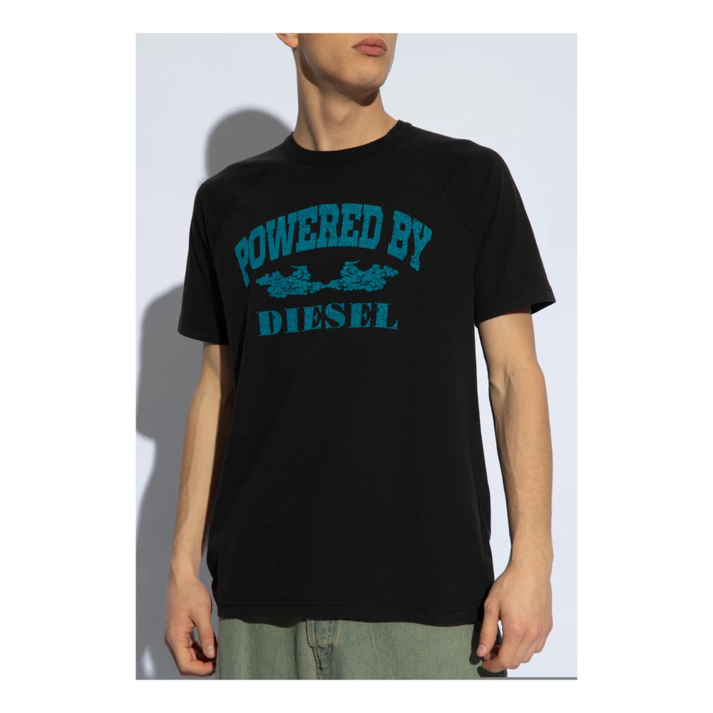 Diesel T-Rust T-shirt Black Heren