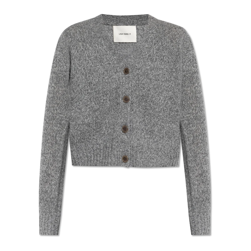 Lisa Yang Zachte Marmeren Vest Gray Dames