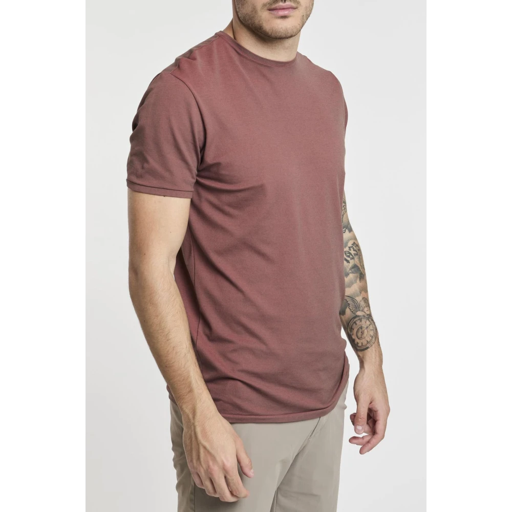 RRD Doticon Shirty Donkerrood T-Shirt Red Heren