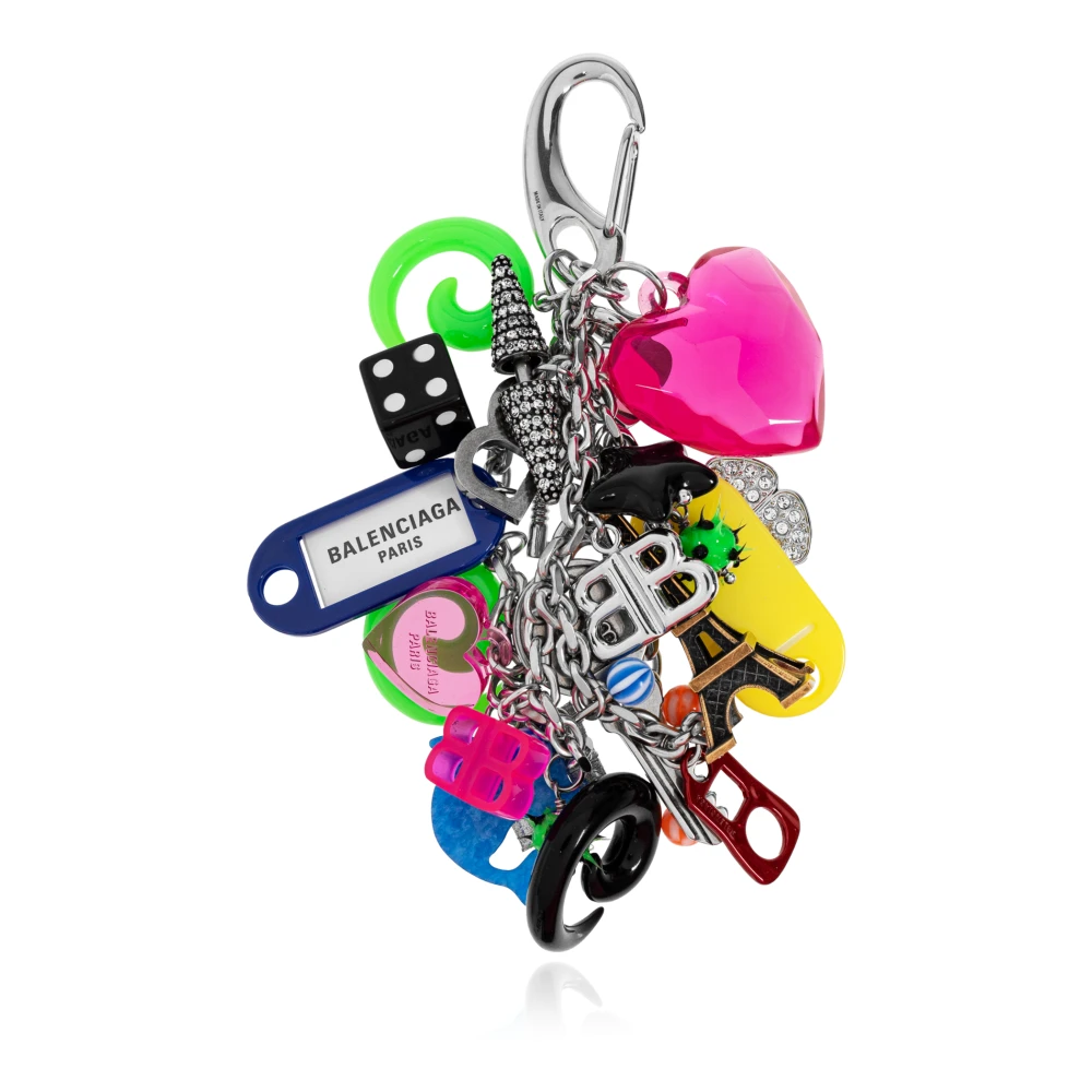 Balenciaga Sleutelhanger met logo Multicolor Dames
