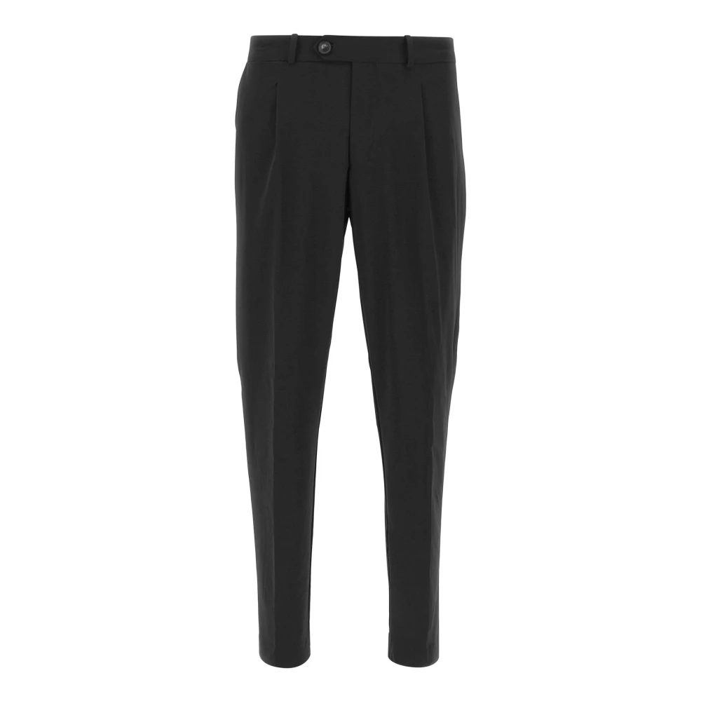 Rrd Men's Black Suit Trousers, Xl, Surflex Pence Trousers
